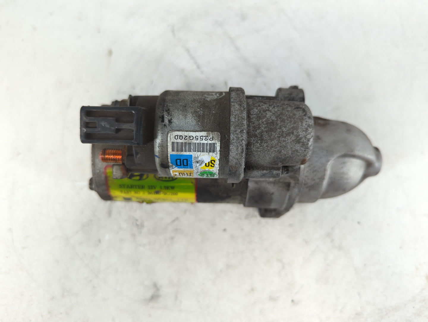 2010-2015 Hyundai Tucson Car Starter Motor Solenoid OEM P/N:36100-2G200 Fits Fits 2008 2009 2010 2011 2012 2013 2014 2015 2016 OEM Used Auto Parts - Oemusedautoparts1.com