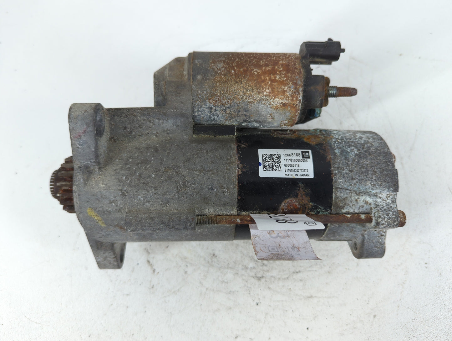 2016 Chevrolet Malibu Car Starter Motor Solenoid OEM P/N:12668168 Fits Fits 2015 2017 2018 2019 OEM Used Auto Parts - Oemusedautoparts1.com