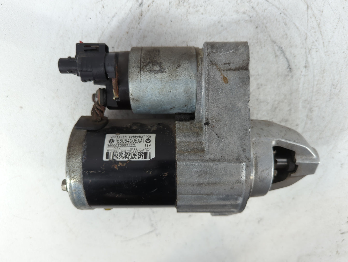 2014-2018 Jeep Cherokee Car Starter Motor Solenoid OEM P/N:M000T39071ZC 68084005AA Fits OEM Used Auto Parts - Oemusedautoparts1.com