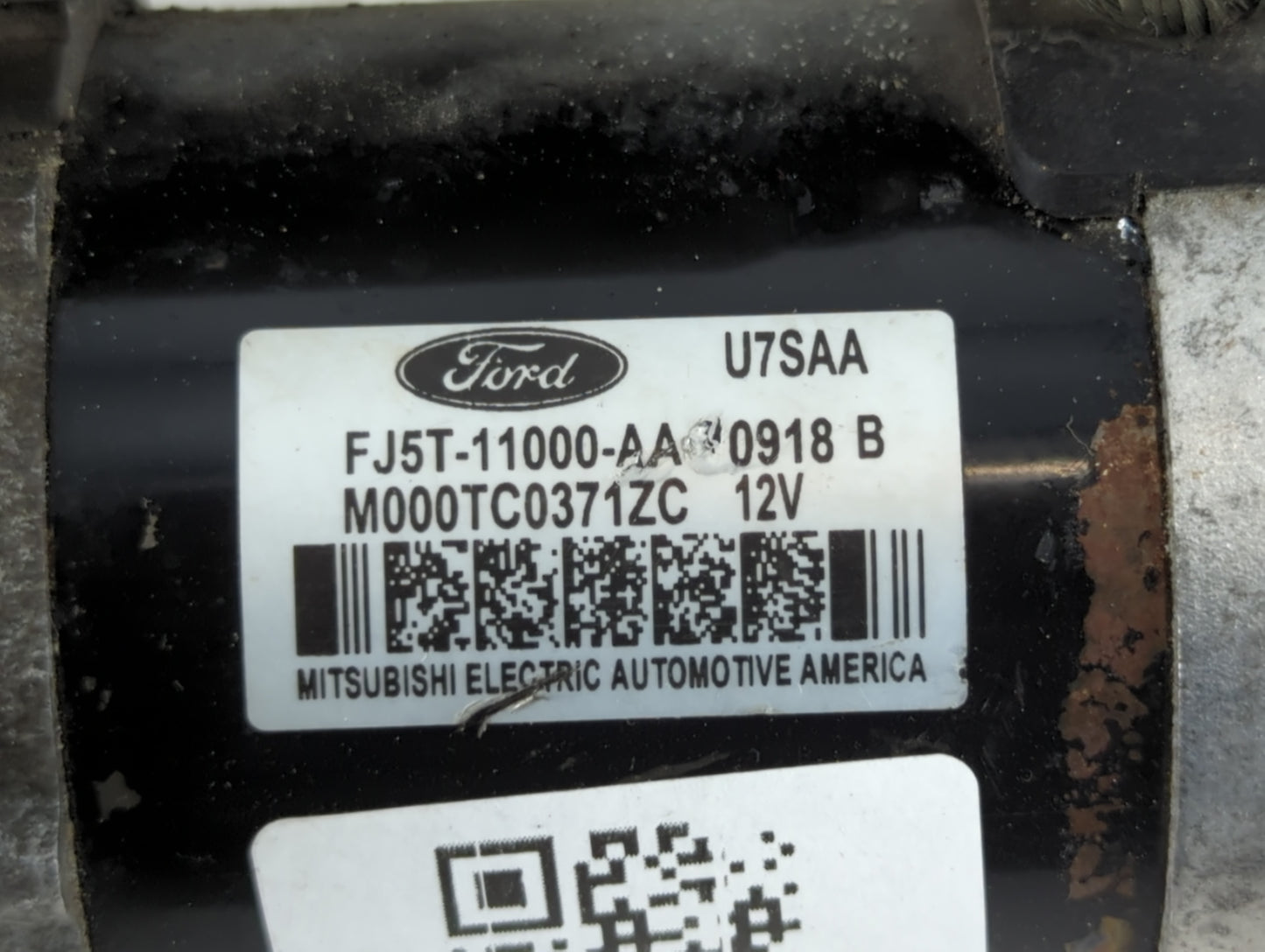 2013-2020 Lincoln Mkz Car Starter Motor Solenoid OEM P/N:FJ5T-11000-AA Fits Fits 2012 2013 2014 2015 2016 2017 2018 2019 2020 OEM Used Auto Parts - Oemusedautoparts1.com