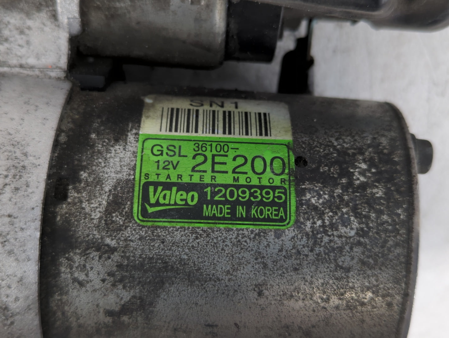 2014-2020 Hyundai Elantra Car Starter Motor Solenoid OEM P/N:1209395 36100-2E200 Fits Fits 2014 2015 2016 2017 2018 2019 2020 OEM Used Auto Parts - Oemusedautoparts1.com