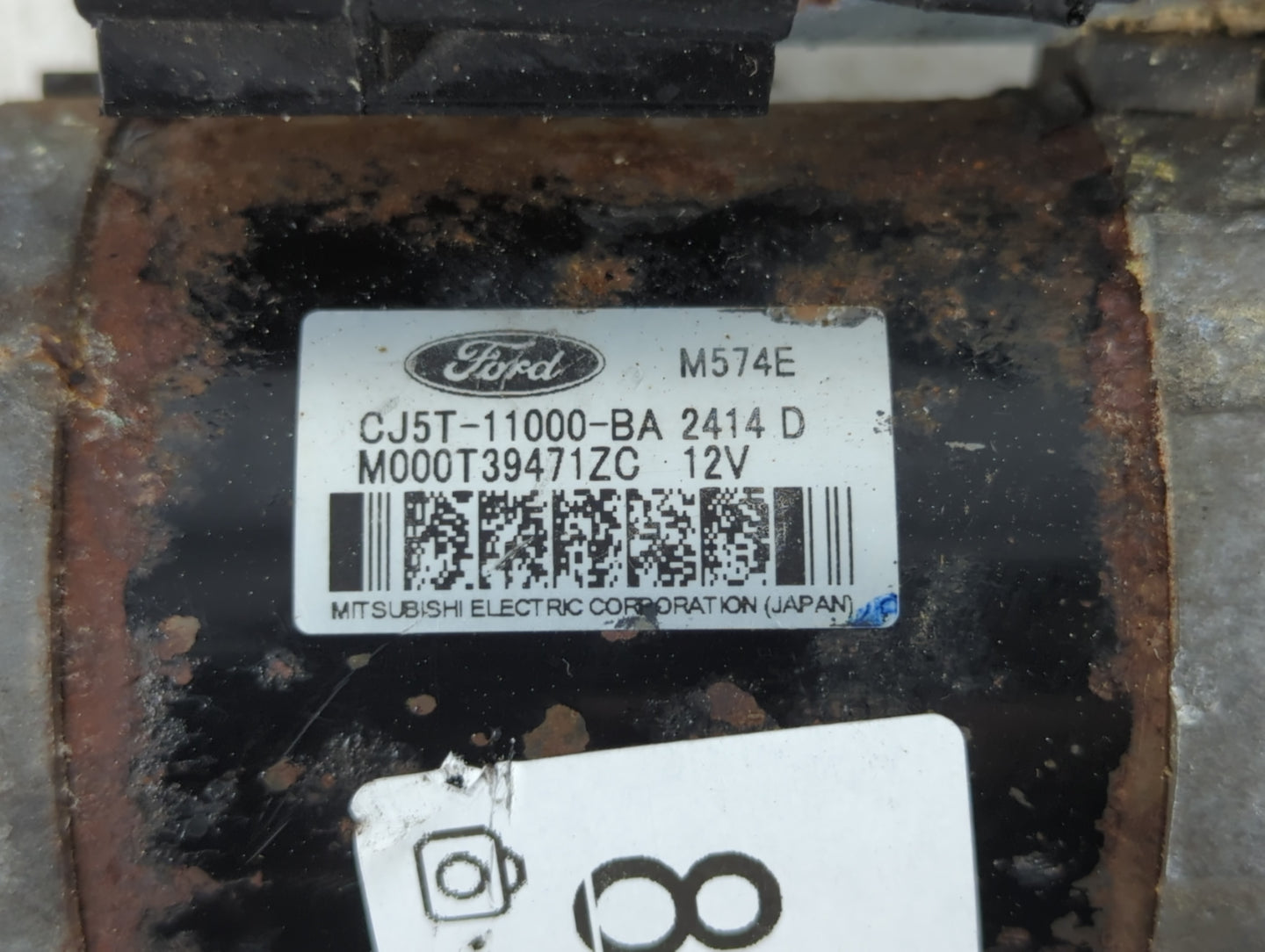 2013-2016 Ford Escape Car Starter Motor Solenoid OEM P/N:CJ5T-11000-BA Fits Fits 2013 2014 2015 2016 OEM Used Auto Parts - Oemusedautoparts1.com