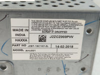 2018-2019 Ford Ecosport Radio AM FM Cd Player Receiver Replacement P/N:J2BT-19C107-ZL Fits Fits 2018 2019 OEM Used Auto Parts - Oemusedautoparts1.com