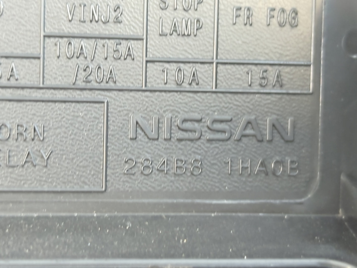 2013-2019 Nissan Versa Fusebox Fuse Box Panel Relay Module P/N:284B8 1HA0B Fits Fits 2013 2014 2015 2016 2017 2018 2019 OEM Used Auto Parts - Oemusedautoparts1.com