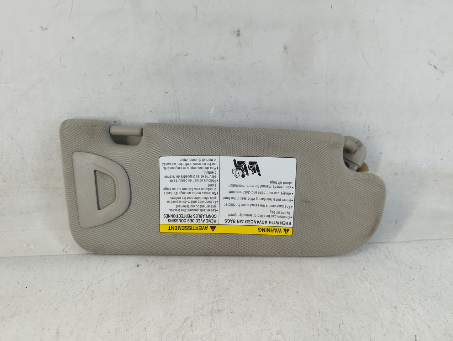 2014-2020 Infiniti Q50 Sun Visor Shade Replacement Driver Left Mirror Fits Fits 2014 2015 2016 2017 2018 2019 2020 OEM Used Auto Parts - Oemusedautoparts1.com