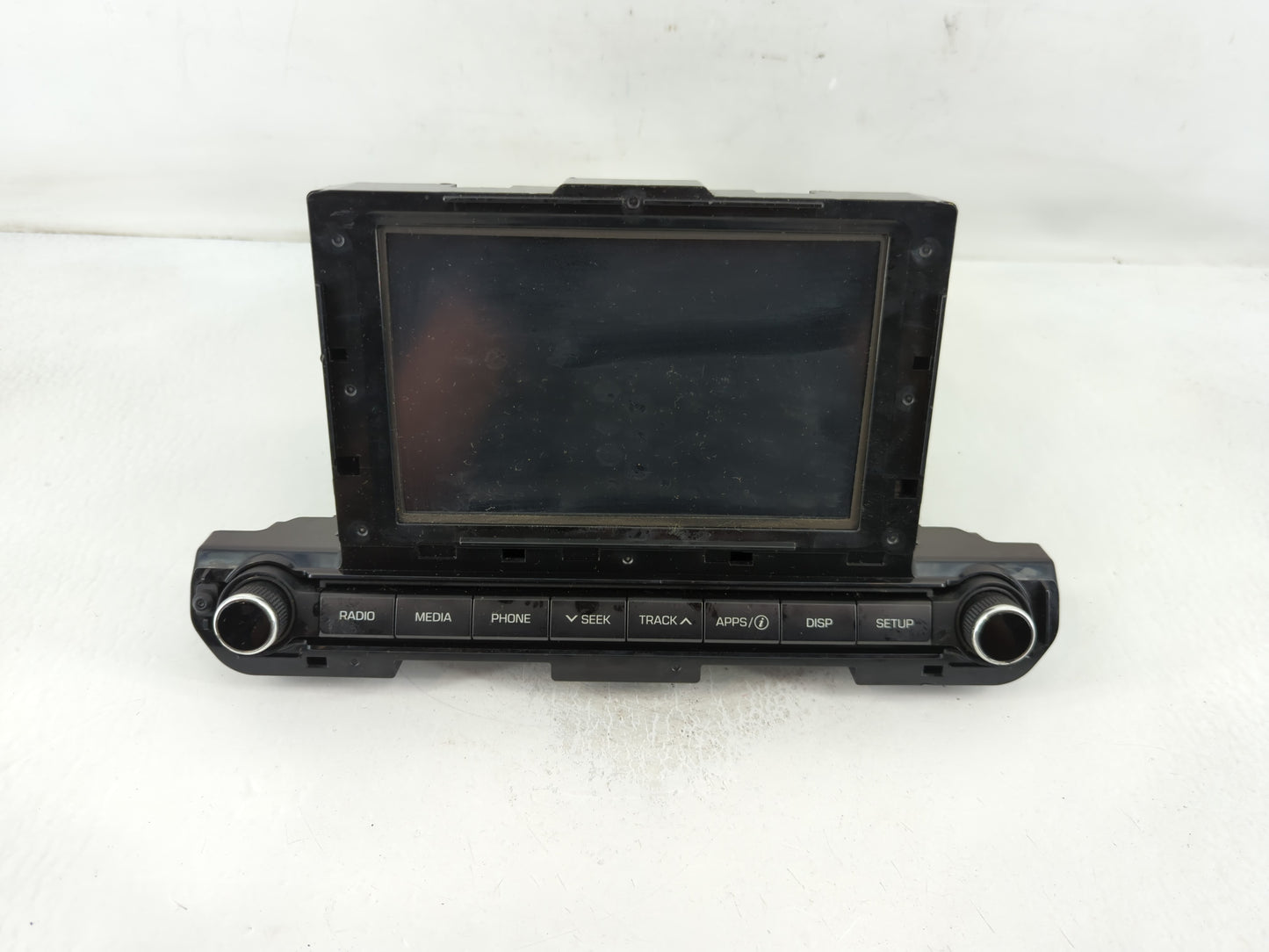 2017-2018 Hyundai Elantra Radio AM FM Cd Player Receiver Replacement P/N:96160-F2100UAT Fits Fits 2017 2018 OEM Used Auto Parts - Oemusedautoparts1.com