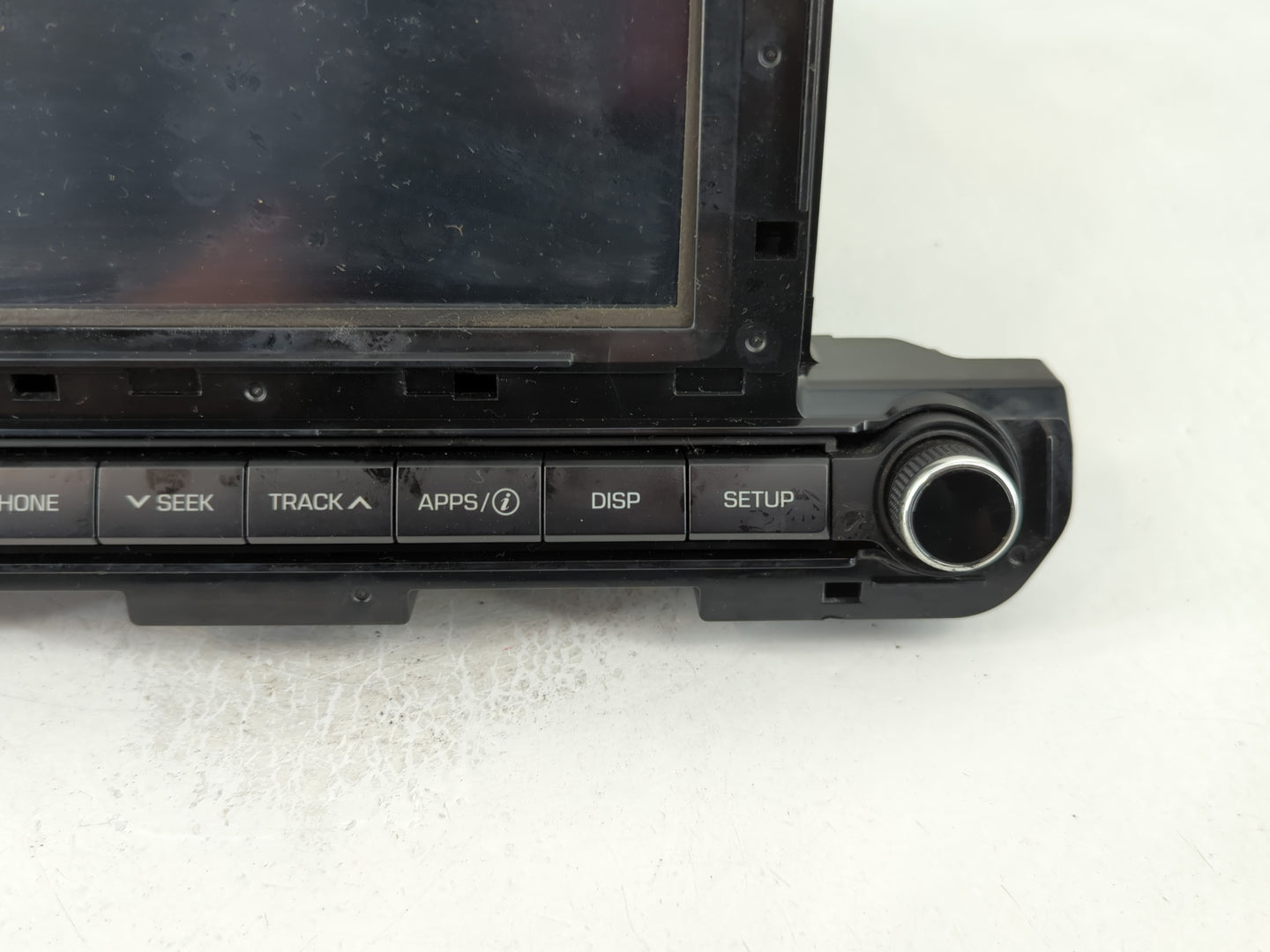 2017-2018 Hyundai Elantra Radio AM FM Cd Player Receiver Replacement P/N:96160-F2100UAT Fits Fits 2017 2018 OEM Used Auto Parts - Oemusedautoparts1.com