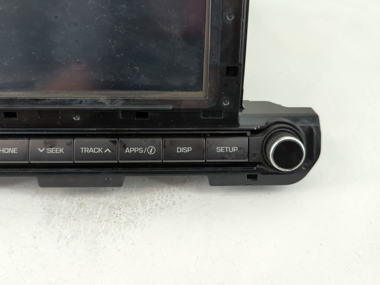 2017-2018 Hyundai Elantra Radio AM FM Cd Player Receiver Replacement P/N:96160-F2100UAT Fits Fits 2017 2018 OEM Used Auto Parts - Oemusedautoparts1.com