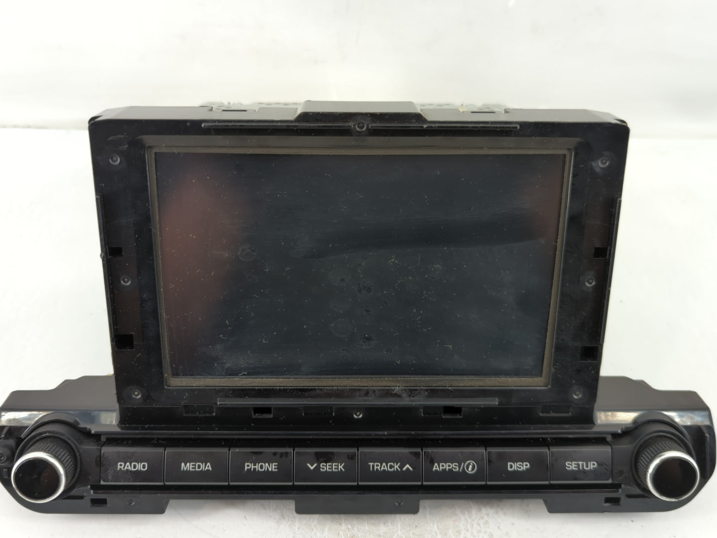 2017-2018 Hyundai Elantra Radio AM FM Cd Player Receiver Replacement P/N:96160-F2100UAT Fits Fits 2017 2018 OEM Used Auto Parts - Oemusedautoparts1.com