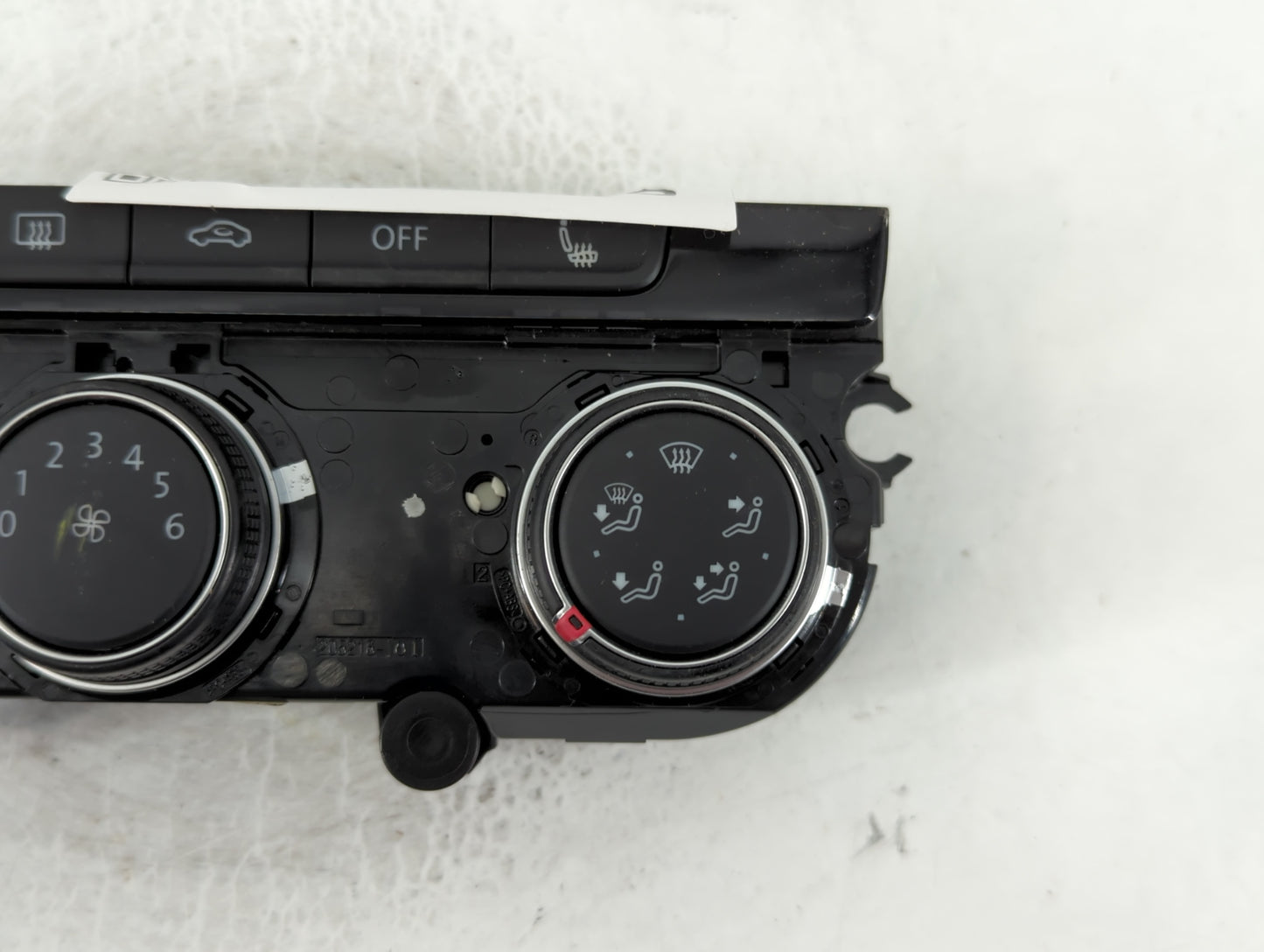 2018-2019 Volkswagen Golf Climate Control Module Temperature AC/Heater Replacement P/N:5GM907426G Fits Fits 2018 2019 OEM Used Auto Parts - Oemusedautoparts1.com