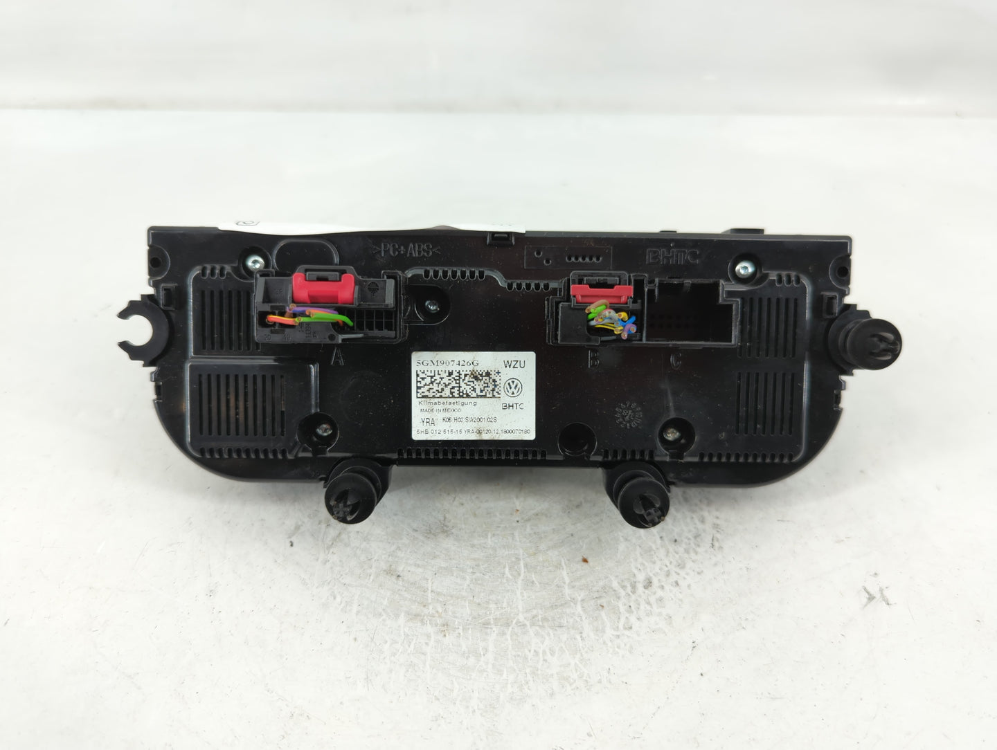 2018-2019 Volkswagen Golf Climate Control Module Temperature AC/Heater Replacement P/N:5GM907426G Fits Fits 2018 2019 OEM Used Auto Parts - Oemusedautoparts1.com