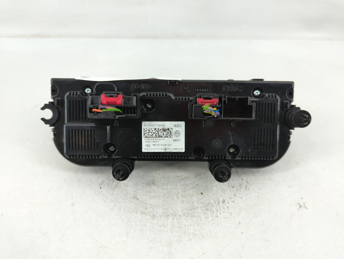 2018-2019 Volkswagen Golf Climate Control Module Temperature AC/Heater Replacement P/N:5GM907426G Fits Fits 2018 2019 OEM Used Auto Parts - Oemusedautoparts1.com