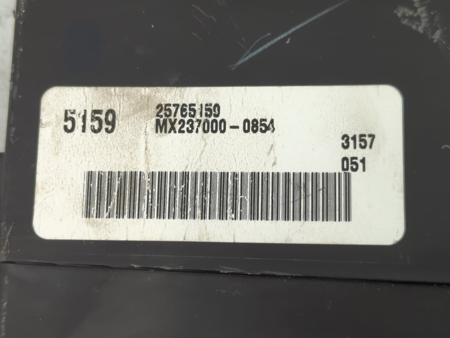 2004 Cadillac Srx Climate Control Module Temperature AC/Heater Replacement P/N:25765150 Fits OEM Used Auto Parts - Oemusedautoparts1.com