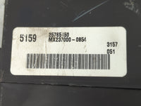 2004 Cadillac Srx Climate Control Module Temperature AC/Heater Replacement P/N:25765150 Fits OEM Used Auto Parts - Oemusedautoparts1.com