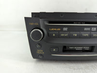 2006 Lexus Gs300 Radio AM FM Cd Player Receiver Replacement Fits OEM Used Auto Parts - Oemusedautoparts1.com