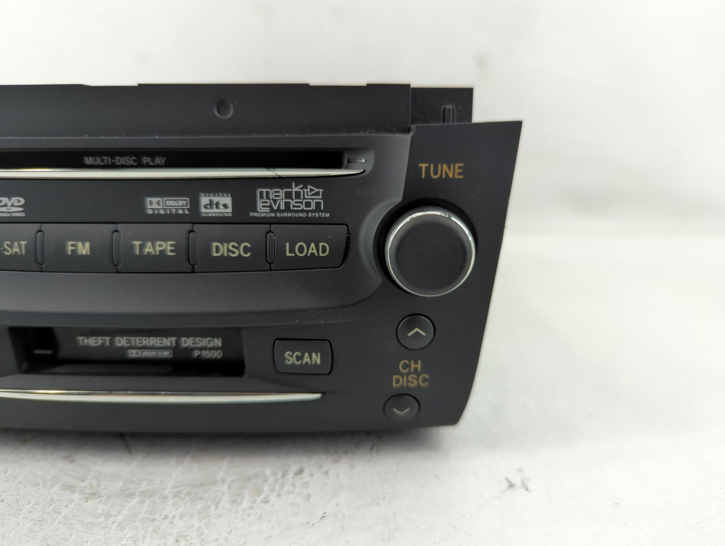 2006 Lexus Gs300 Radio AM FM Cd Player Receiver Replacement Fits OEM Used Auto Parts - Oemusedautoparts1.com