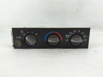compare product 2005 Chevrolet Express 3500 Climate Control Module Temperature AC/Heater Replacement P/N:16202950 Fits OEM Used Auto Parts