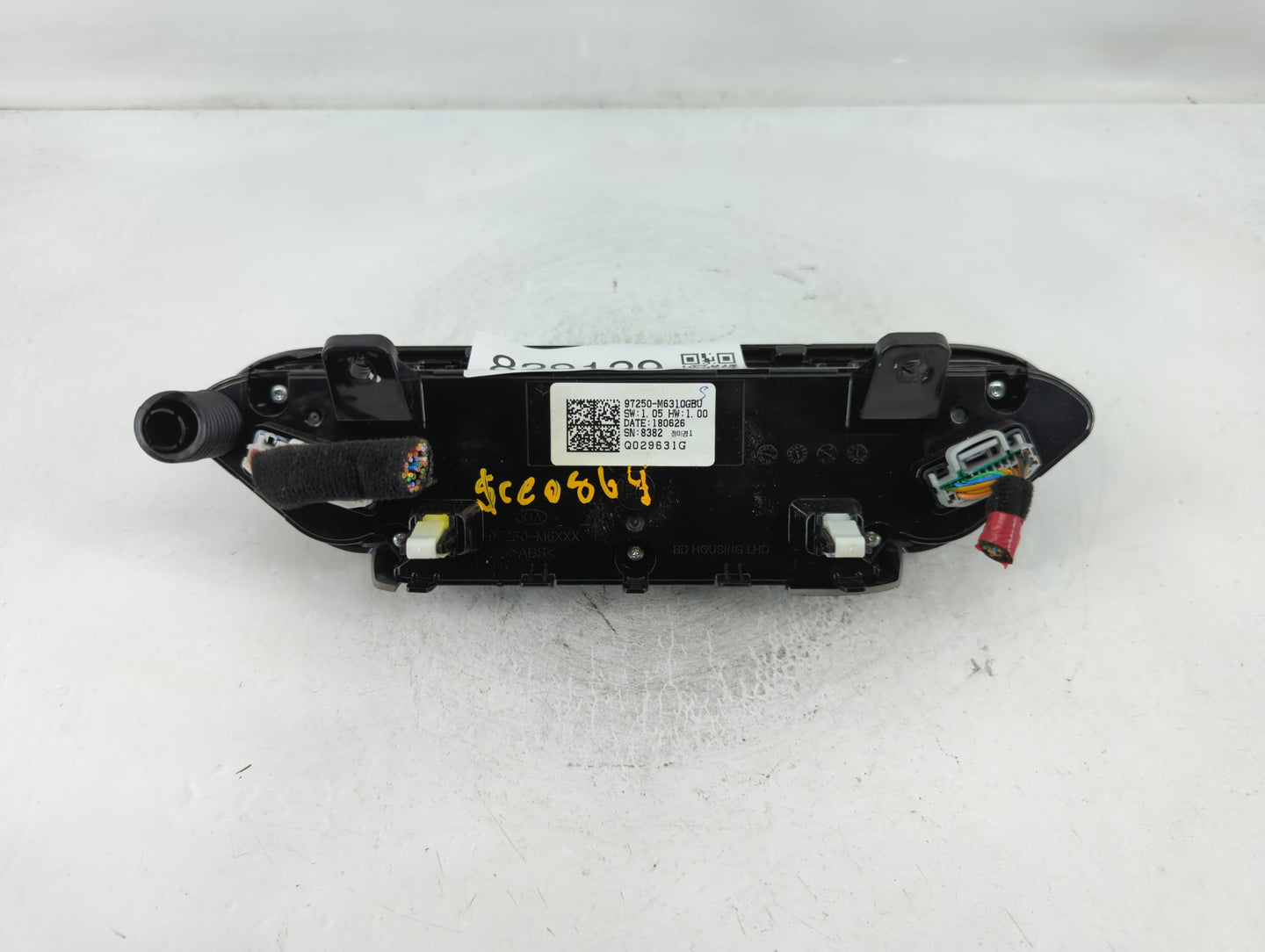 2019-2021 Kia Forte Climate Control Module Temperature AC/Heater Replacement P/N:97250-M6310GBU Fits Fits 2019 2020 2021 OEM Used Auto Parts - Oemusedautoparts1.com