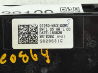 2019-2021 Kia Forte Climate Control Module Temperature AC/Heater Replacement P/N:97250-M6310GBU Fits Fits 2019 2020 2021 OEM Used Auto Parts - Oemusedautoparts1.com