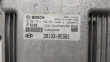 2016-2017 Hyundai Elantra Gt PCM Engine Control Computer ECU ECM PCU OEM P/N:39133-2EGB1 Fits Fits 2016 2017 OEM Used Auto Parts - Oemusedautoparts1.com