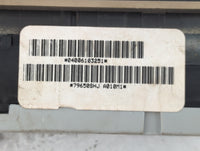 2005-2010 Honda Odyssey Climate Control Module Temperature AC/Heater Replacement Fits Fits 2005 2006 2007 2008 2009 2010 OEM Used Auto Parts - Oemusedautoparts1.com