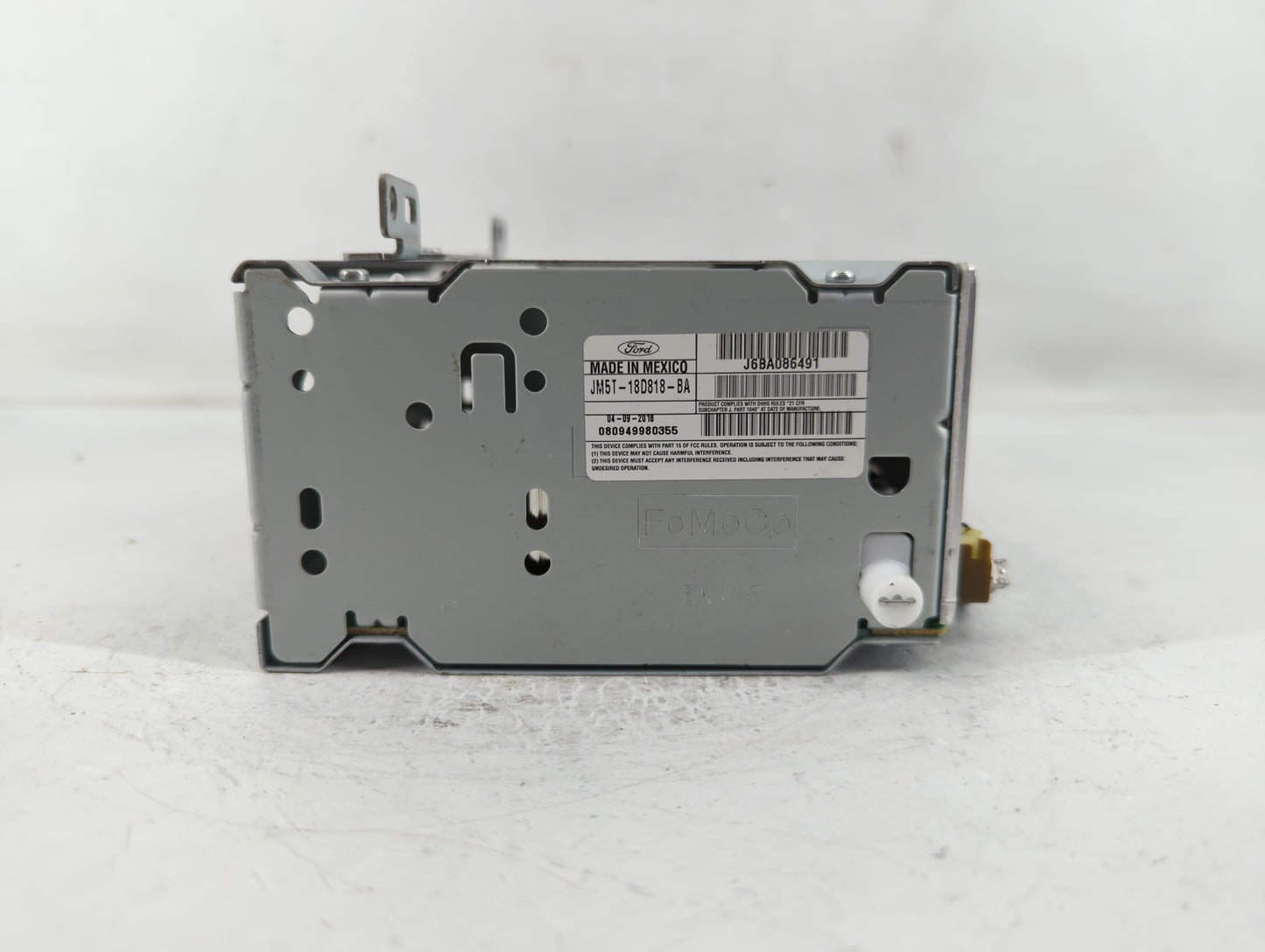 2018 Ford Focus Radio AM FM Cd Player Receiver Replacement P/N:JM5T-18D818-AA Fits OEM Used Auto Parts - Oemusedautoparts1.com