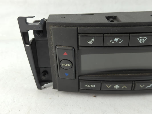 2005-2006 Cadillac Srx Climate Control Module Temperature AC/Heater Replacement P/N:15233494 Fits Fits 2005 2006 OEM Used Auto Parts