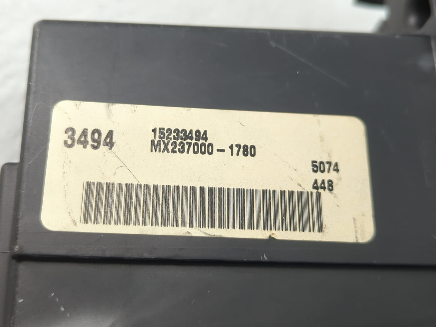 2005-2006 Cadillac Srx Climate Control Module Temperature AC/Heater Replacement P/N:15233494 Fits Fits 2005 2006 OEM Used Auto Parts - Oemusedautoparts1.com