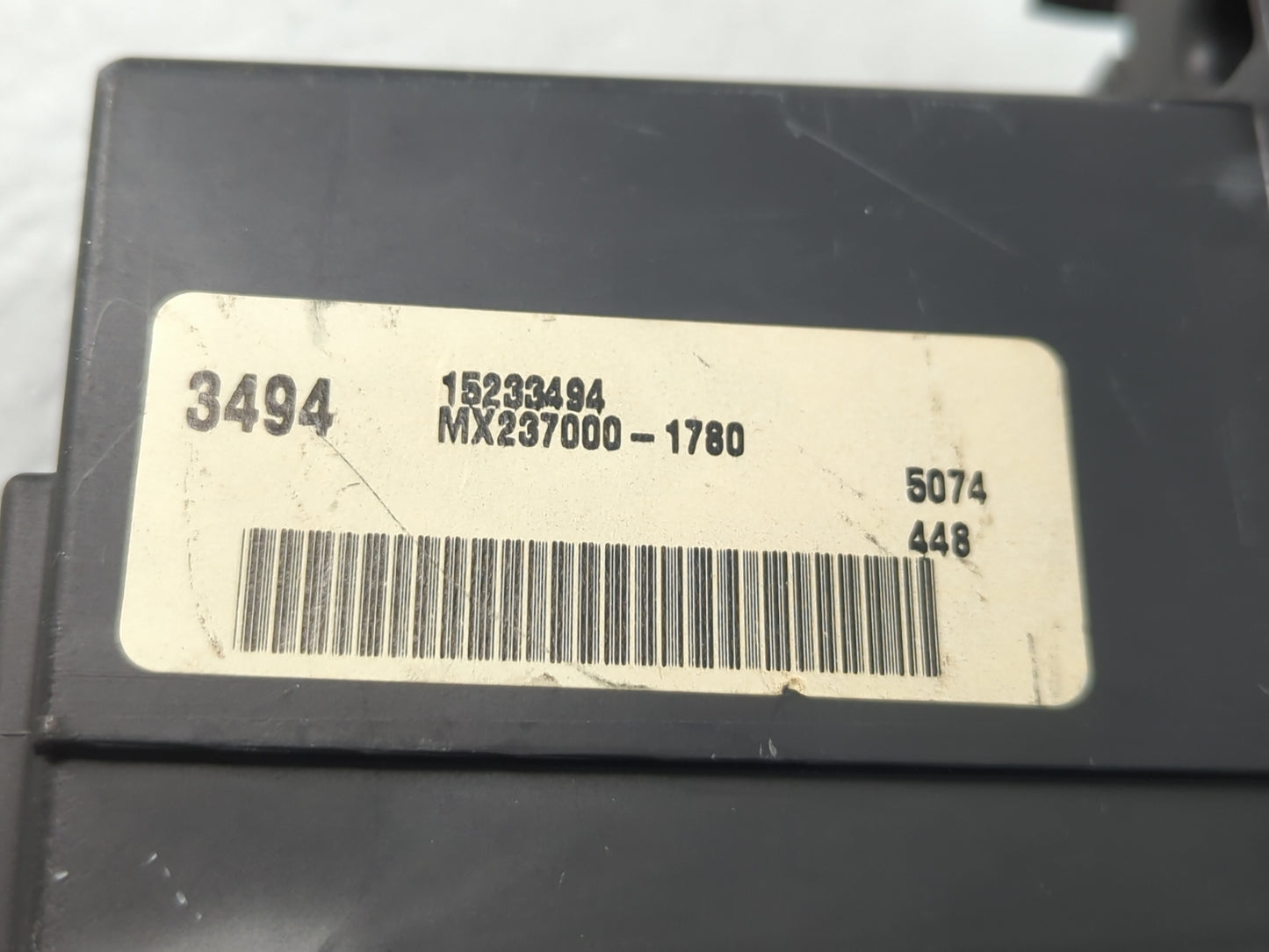 2005-2006 Cadillac Srx Climate Control Module Temperature AC/Heater Replacement P/N:15233494 Fits Fits 2005 2006 OEM Used Auto Parts - Oemusedautoparts1.com