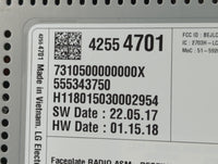 2018-2021 Chevrolet Traverse Radio AM FM Cd Player Receiver Replacement P/N:42554701 Fits Fits 2017 2018 2019 2020 2021 OEM Used Auto Parts - Oemusedautoparts1.com