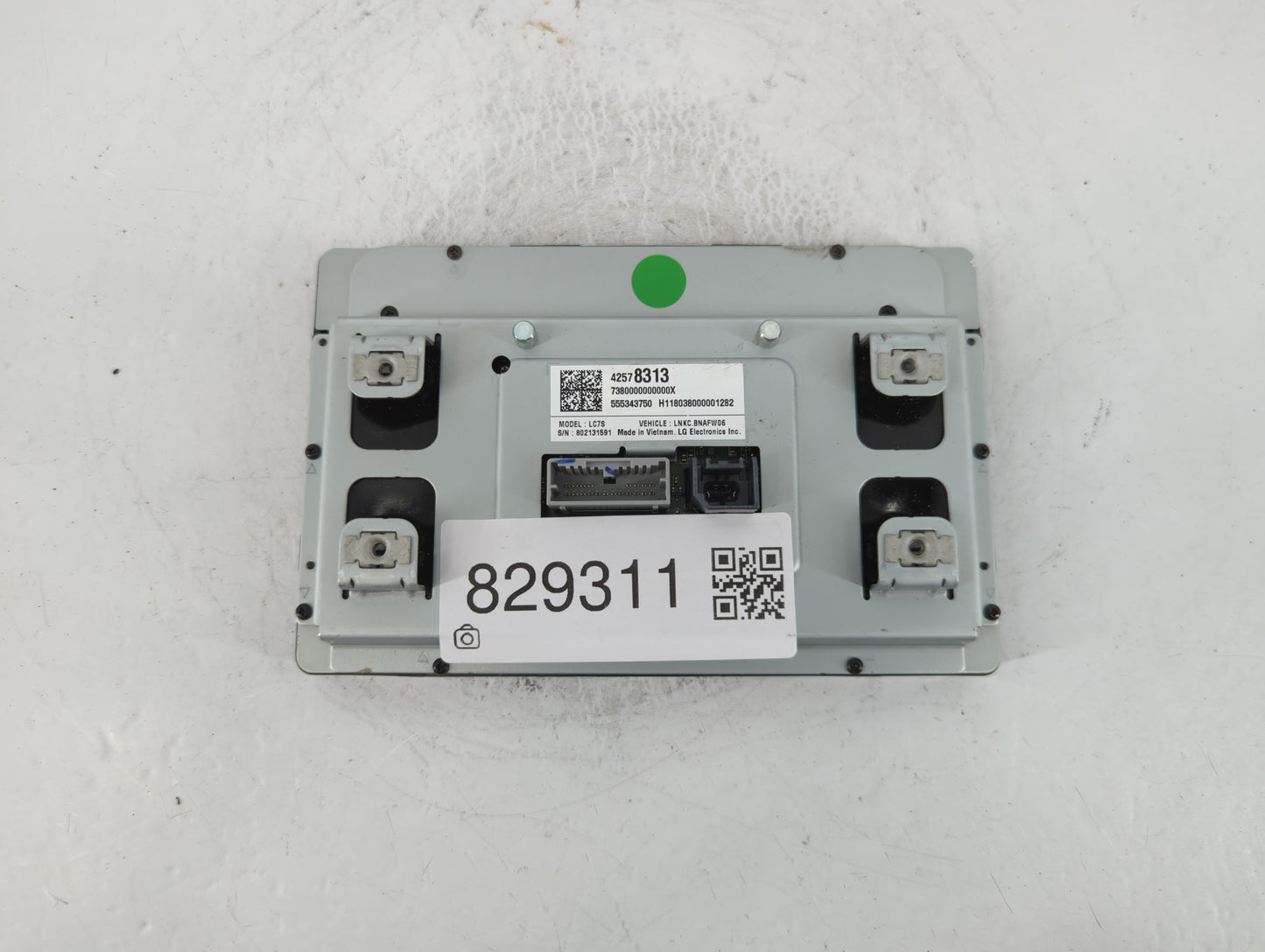 2016-2019 Chevrolet Silverado 1500 Radio AM FM Cd Player Receiver Replacement P/N:42578313 Fits Fits 2016 2017 2018 2019 OEM Used Auto Parts - Oemusedautoparts1.com