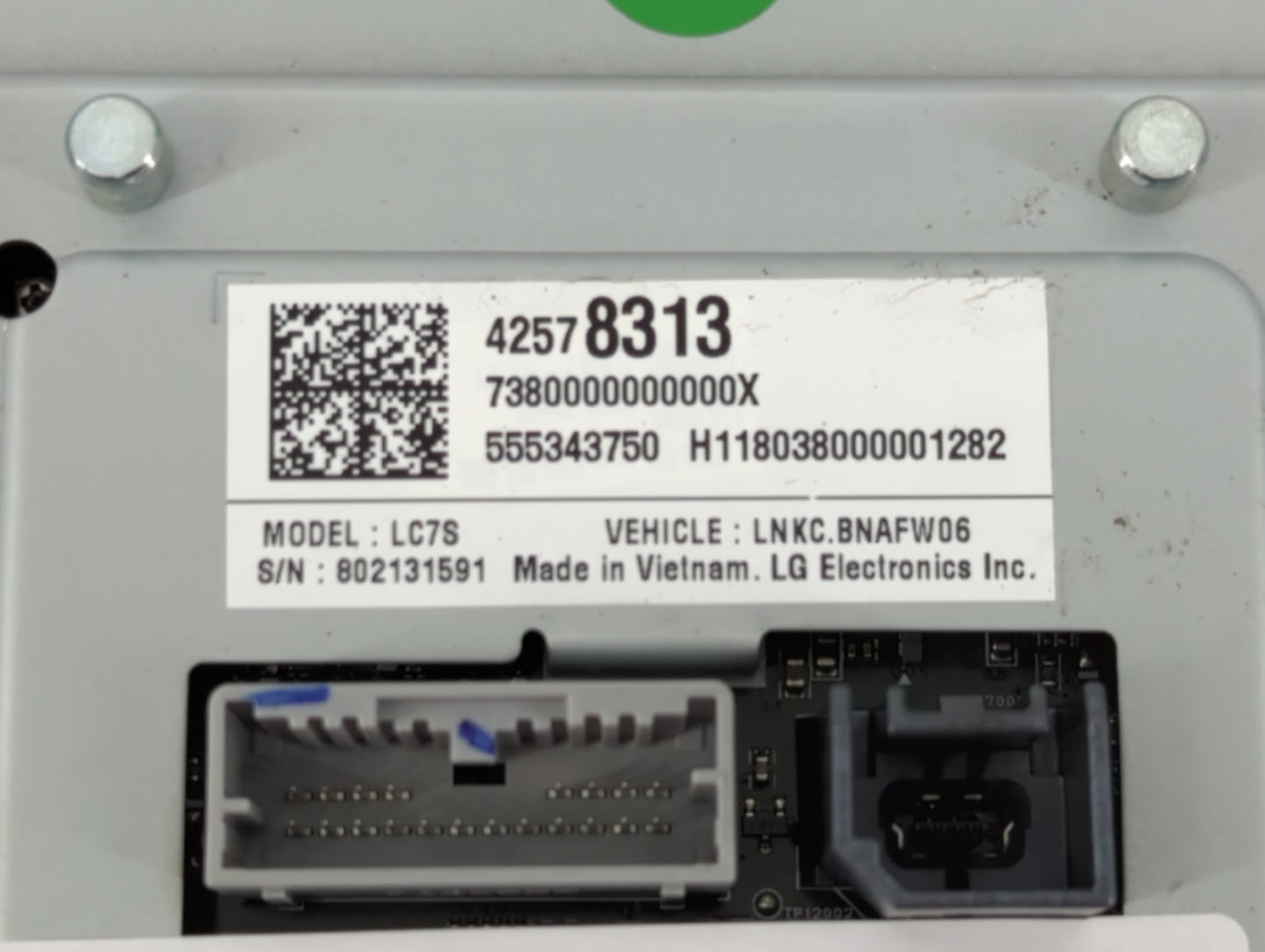 2016-2019 Chevrolet Silverado 1500 Radio AM FM Cd Player Receiver Replacement P/N:42578313 Fits Fits 2016 2017 2018 2019 OEM Used Auto Parts - Oemusedautoparts1.com