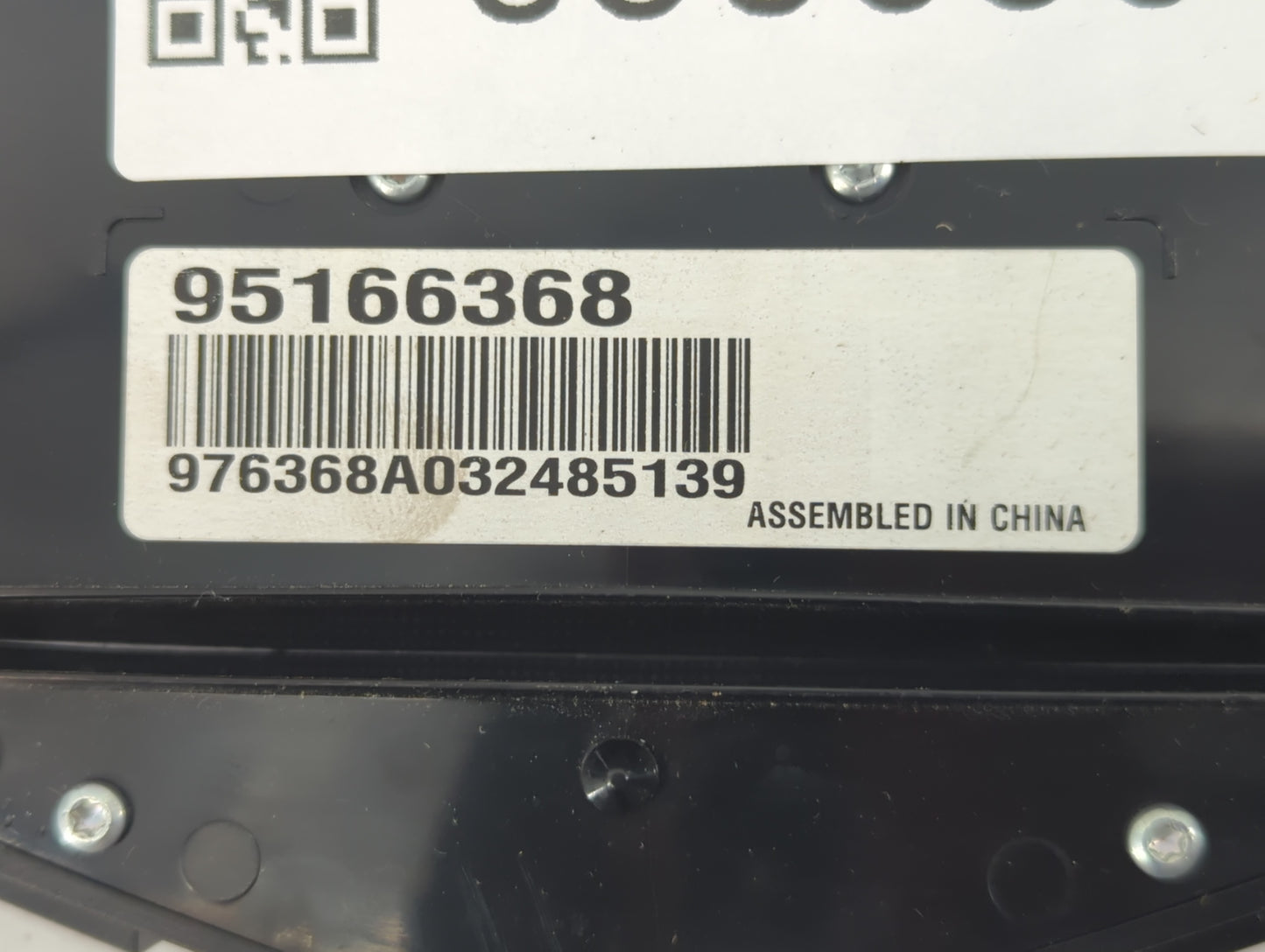 2012-2016 Chevrolet Cruze Radio AM FM Cd Player Receiver Replacement P/N:95166368 Fits Fits 2012 2013 2014 2015 2016 OEM Used Auto Parts - Oemusedautoparts1.com
