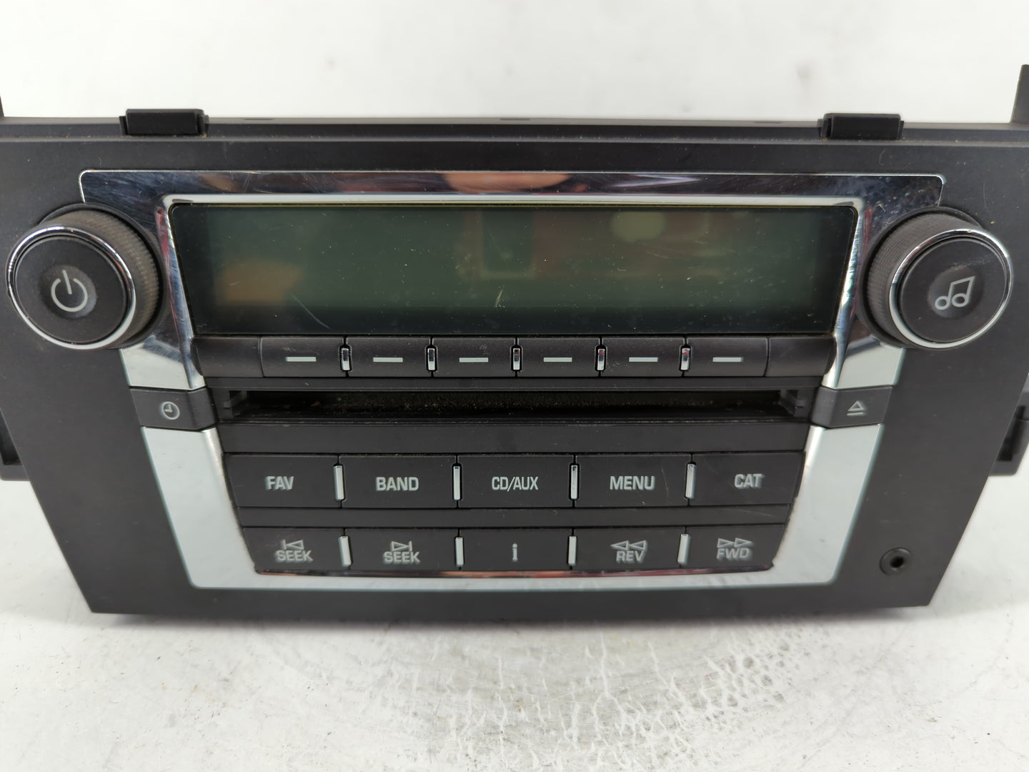 2006 Cadillac Dts Radio AM FM Cd Player Receiver Replacement P/N:15847690 Fits OEM Used Auto Parts - Oemusedautoparts1.com
