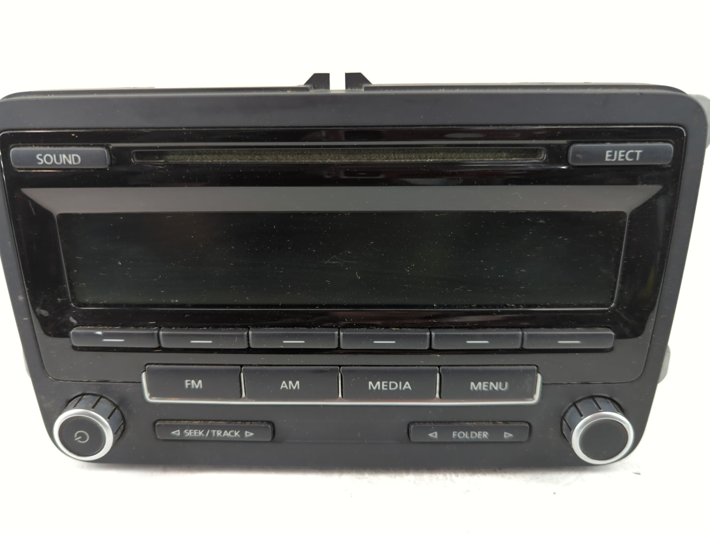2012-2016 Volkswagen Beetle Radio AM FM Cd Player Receiver Replacement P/N:1K0 035 164 D Fits Fits 2011 2012 2013 2014 2015 2016 OEM Used Auto Parts - Oemusedautoparts1.com