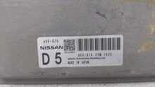 2012-2013 Nissan Maxima PCM Engine Control Computer ECU ECM PCU OEM P/N:A56-J41 Z2E,NEC006-685,A56-G76 Z1M A56-G77 Fits OEM Used Auto Parts