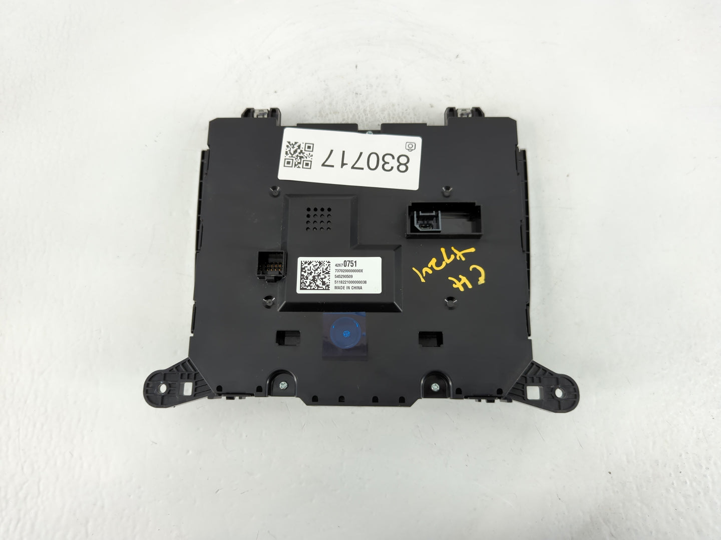 2017-2021 Buick Encore Radio AM FM Cd Player Receiver Replacement P/N:42670751 Fits Fits 2017 2018 2019 2020 2021 OEM Used Auto Parts - Oemusedautoparts1.com