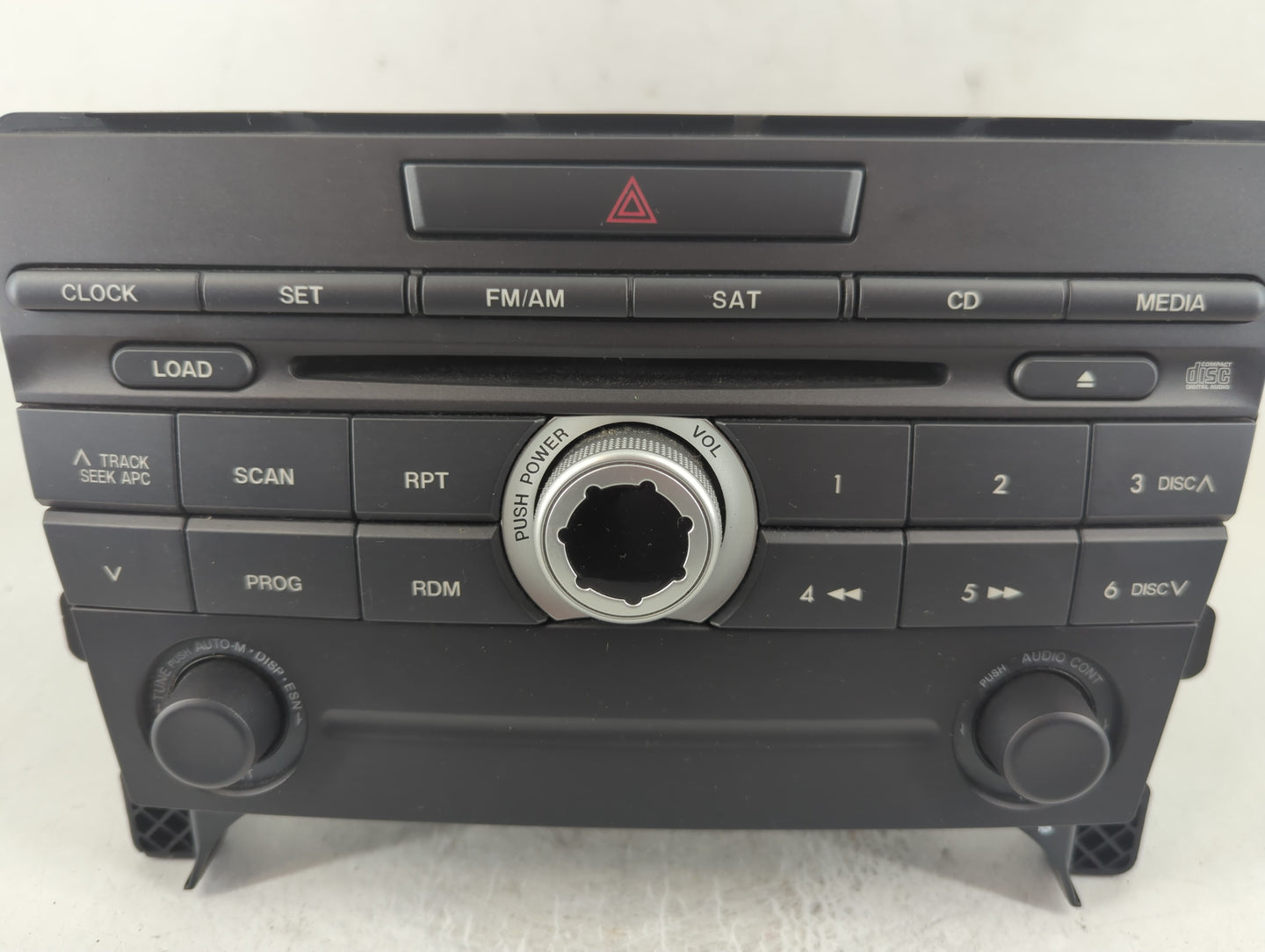 2007-2009 Mazda Cx-7 Radio AM FM Cd Player Receiver Replacement P/N:EG23 66 AR0A Fits Fits 2007 2008 2009 OEM Used Auto Parts - Oemusedautoparts1.com