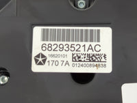 2015-2018 Jeep Cherokee Climate Control Module Temperature AC/Heater Replacement P/N:68293521AC Fits Fits 2015 2016 2017 2018 OEM Used Auto Parts - Oemusedautoparts1.com