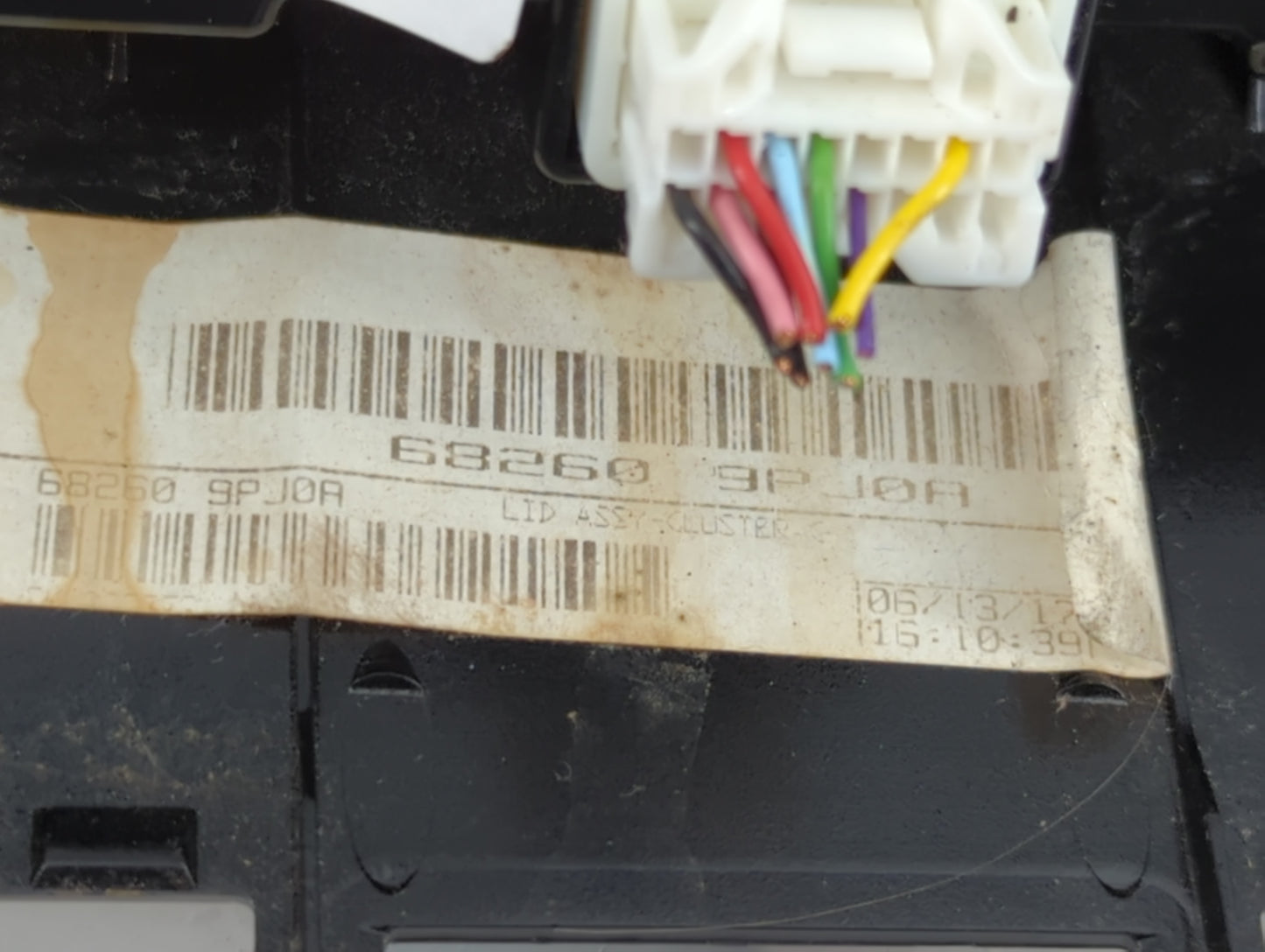 2014 Dodge Caravan Climate Control Module Temperature AC/Heater Replacement P/N:68260 9PJ0A Fits OEM Used Auto Parts - Oemusedautoparts1.com