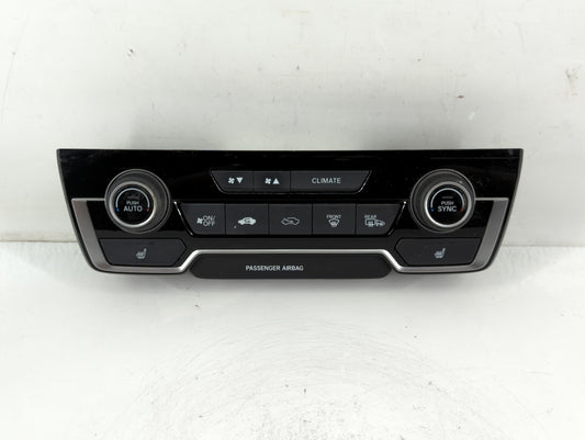 2017-2019 Honda Cr-V Climate Control Module Temperature AC/Heater Replacement P/N:79620TLAA413M1 Fits Fits 2017 2018 2019 OEM Used Auto Parts - Oemusedautoparts1.com