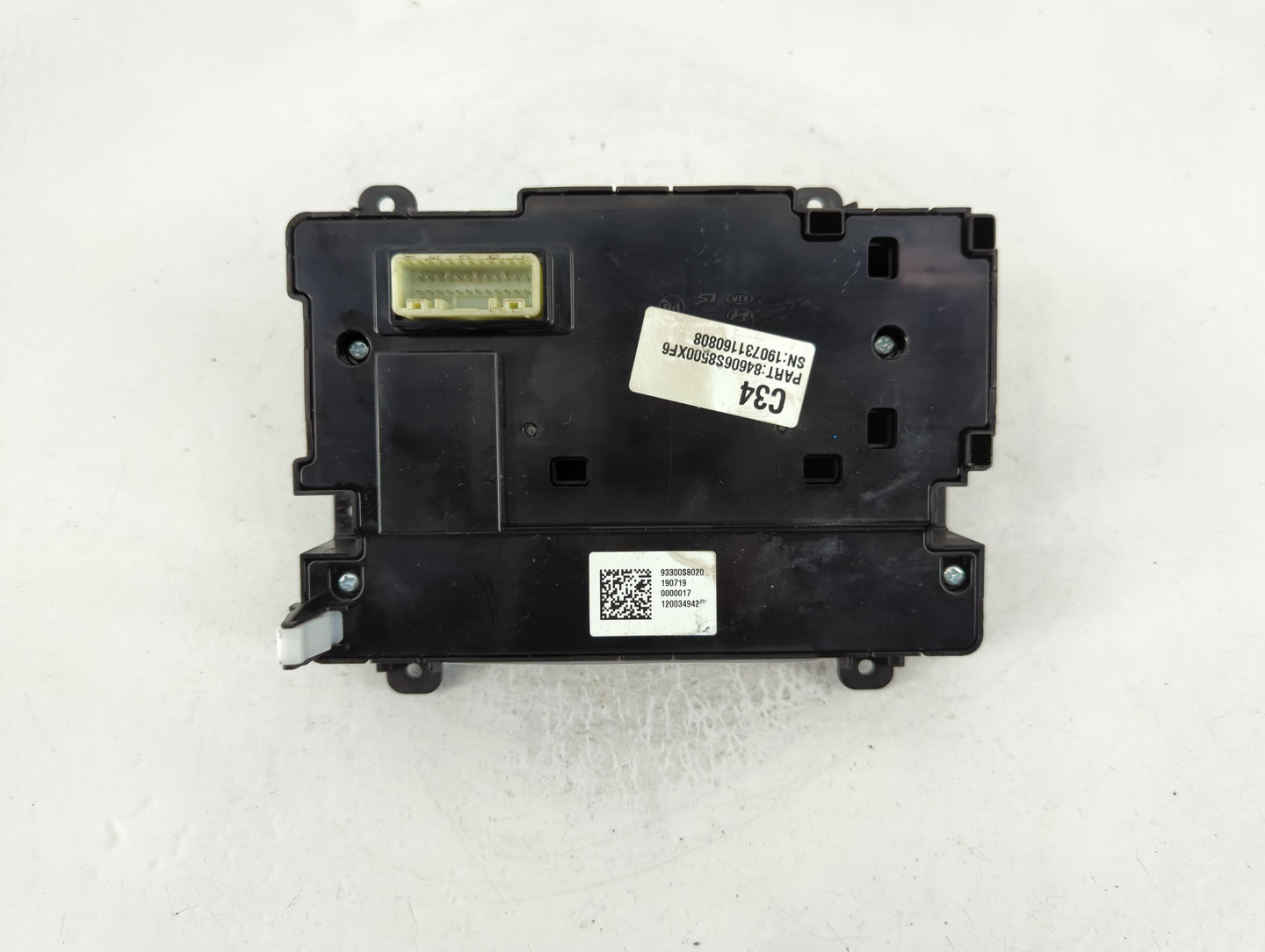 2020-2022 Hyundai Palisade Ac Heater Climate Control 84606s8500xf6 - Oemusedautoparts1.com