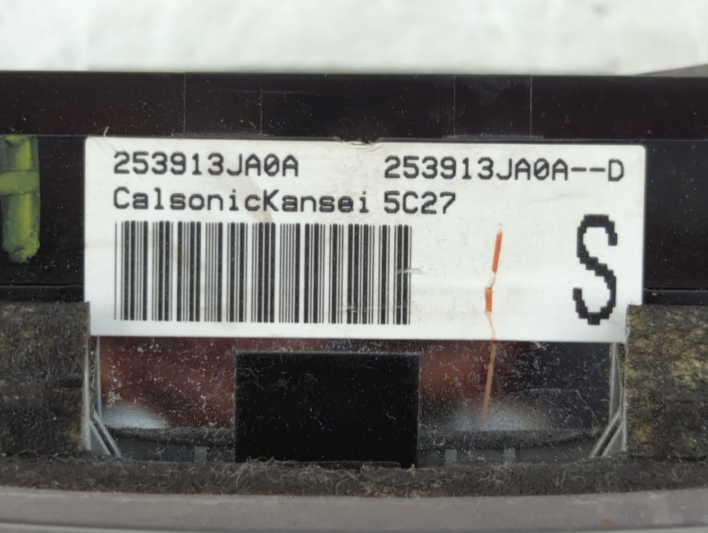 2014-2016 Infiniti Qx60 Radio AM FM Cd Player Receiver Replacement P/N:253913JA0A Fits Fits 2013 2014 2015 2016 OEM Used Auto Parts - Oemusedautoparts1.com