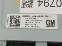2014 Buick Lacrosse Radio AM FM Cd Player Receiver Replacement P/N:90802491 Fits OEM Used Auto Parts - Oemusedautoparts1.com