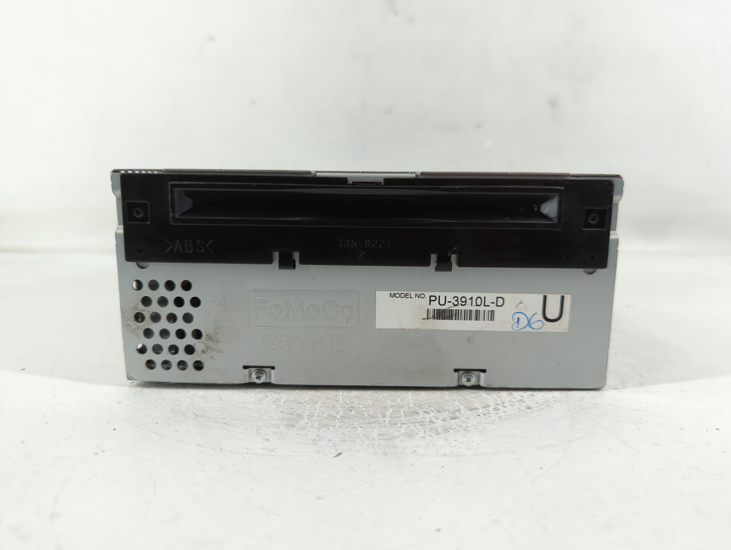 2014-2015 Ford Explorer Radio AM FM Cd Player Receiver Replacement P/N:EB5T-19C107-HA Fits Fits 2014 2015 OEM Used Auto Parts - Oemusedautoparts1.com