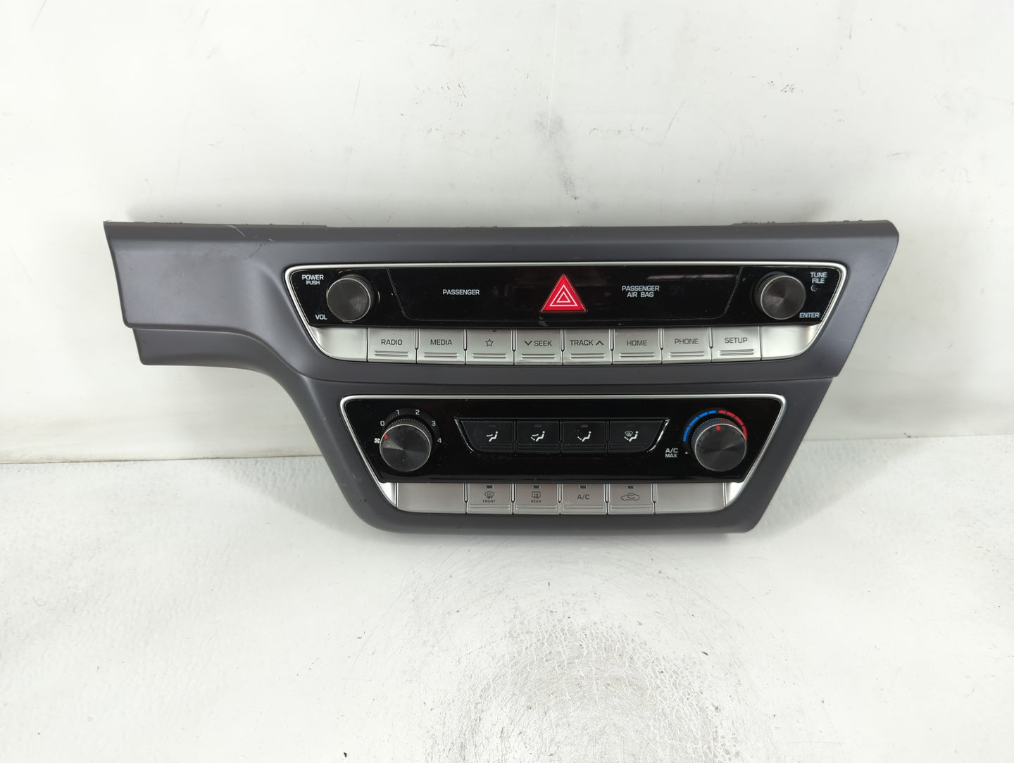 2018-2019 Hyundai Sonata Climate Control Module Temperature AC/Heater Replacement P/N:94510-C2AB0 Fits Fits 2018 2019 OEM Used Auto Parts - Oemusedautoparts1.com