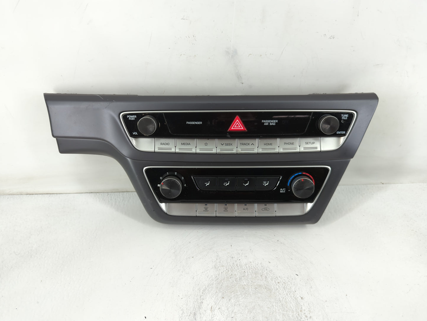 2018-2019 Hyundai Sonata Climate Control Module Temperature AC/Heater Replacement P/N:94510-C2AB0 Fits Fits 2018 2019 OEM Used Auto Parts - Oemusedautoparts1.com