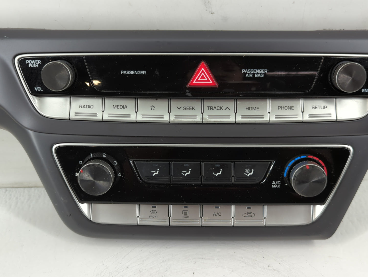 2018-2019 Hyundai Sonata Climate Control Module Temperature AC/Heater Replacement P/N:94510-C2AB0 Fits Fits 2018 2019 OEM Used Auto Parts - Oemusedautoparts1.com