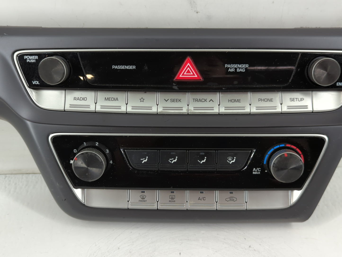 2018-2019 Hyundai Sonata Climate Control Module Temperature AC/Heater Replacement P/N:94510-C2AB0 Fits Fits 2018 2019 OEM Used Auto Parts - Oemusedautoparts1.com