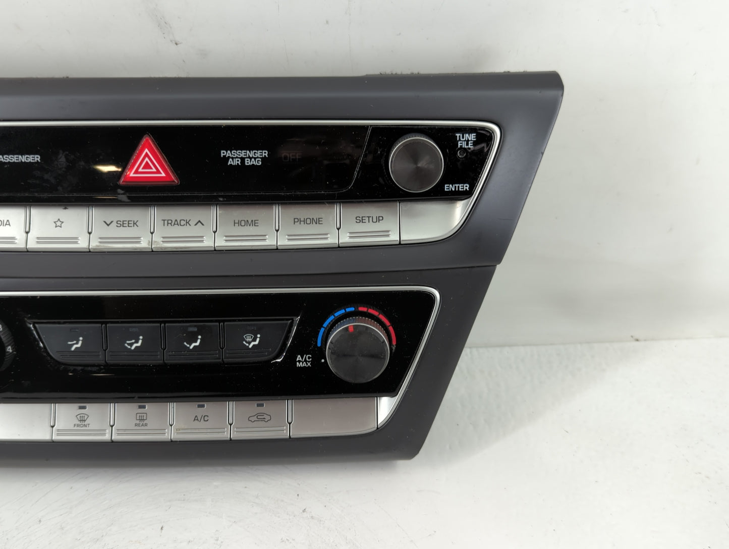 2018-2019 Hyundai Sonata Climate Control Module Temperature AC/Heater Replacement P/N:94510-C2AB0 Fits Fits 2018 2019 OEM Used Auto Parts - Oemusedautoparts1.com